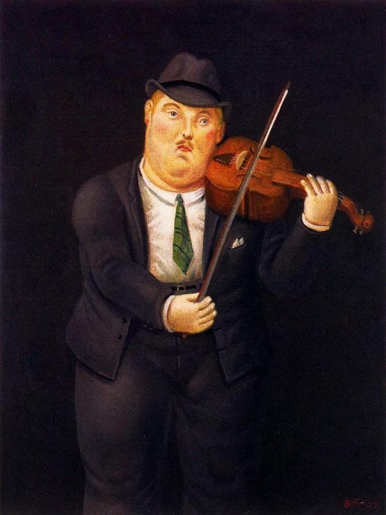 Fernando Botero Violinista